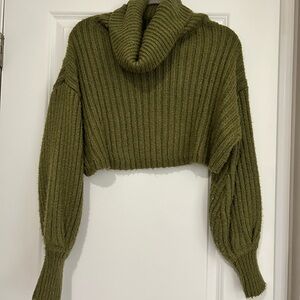 Urban Outfitters Crop Turtleneck Sweater